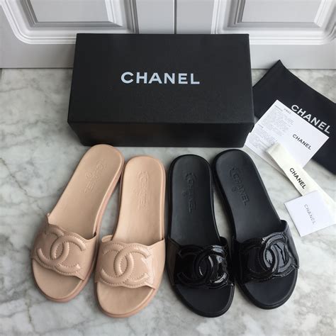 chanel slippers cheap|chanel sandals official website.